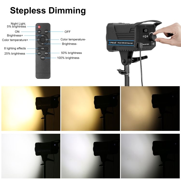 LED Video Light 65cm Lantern Softbox | Studio Lighting Kit