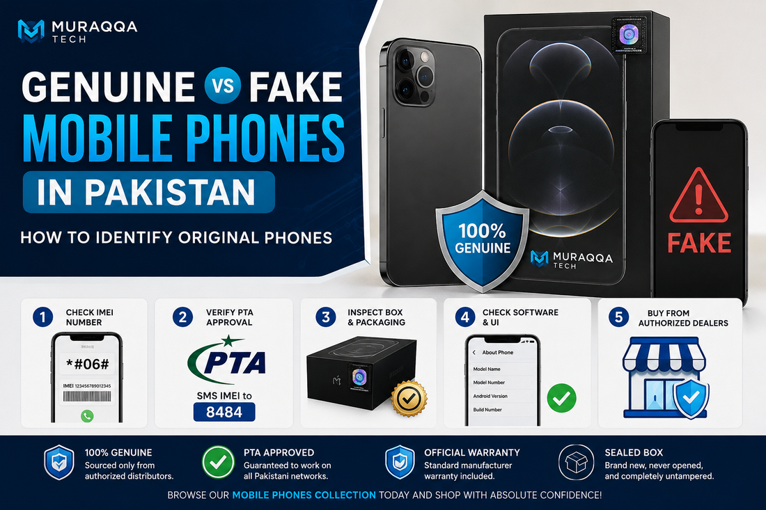 Genuine vs Fake Mobile Phones in Pakistan — How to Identify Original Phones