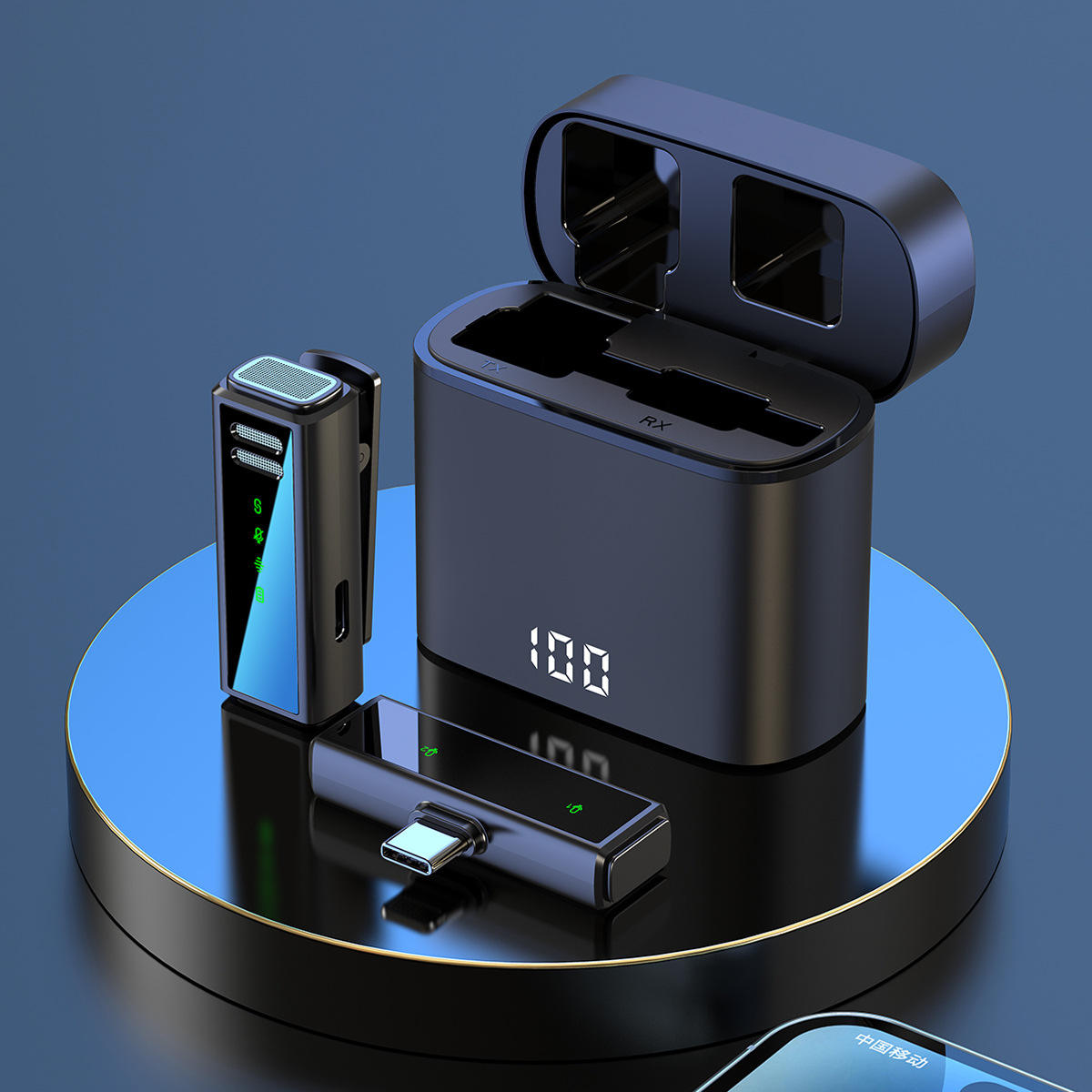 J88 Wireless Microphone transmitters with 2.4G display