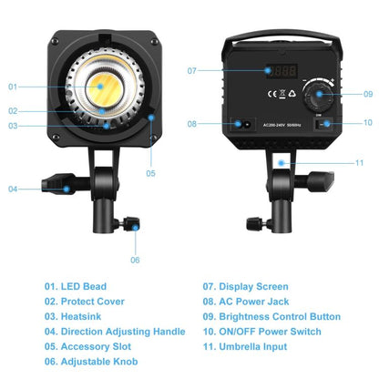 LED Video Light 65cm Lantern Softbox | Studio Lighting Kit