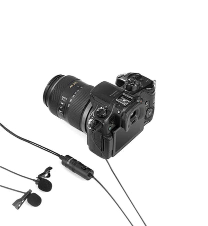 BOYA BY-M1DM Dual Lavalier Microphone Interview, Podcast & Vlog