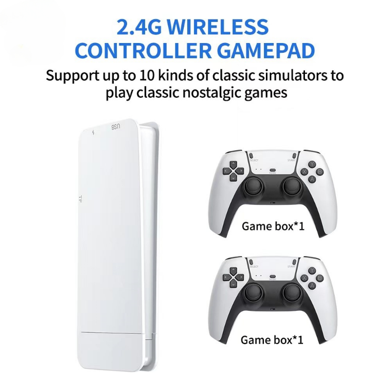 M15 Pro 4K Retro Game Console Dual Wireless Controllers | HDMI