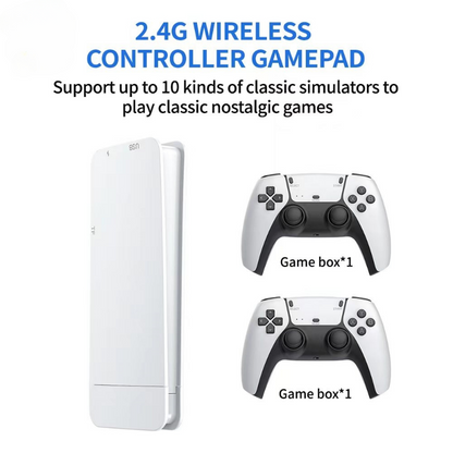 M15 Pro 4K Retro Game Console Dual Wireless Controllers | HDMI