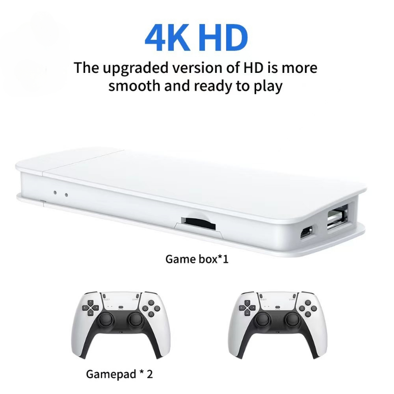 M15 Pro 4K Retro Game Console Dual Wireless Controllers | HDMI