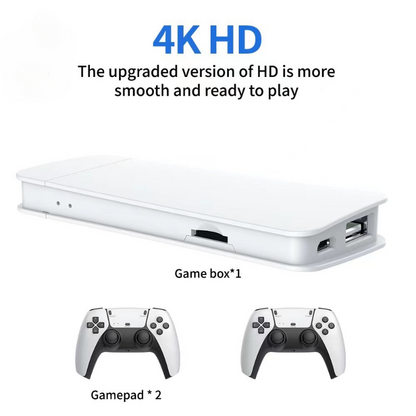 M15 Pro 4K Retro Game Console Dual Wireless Controllers | HDMI