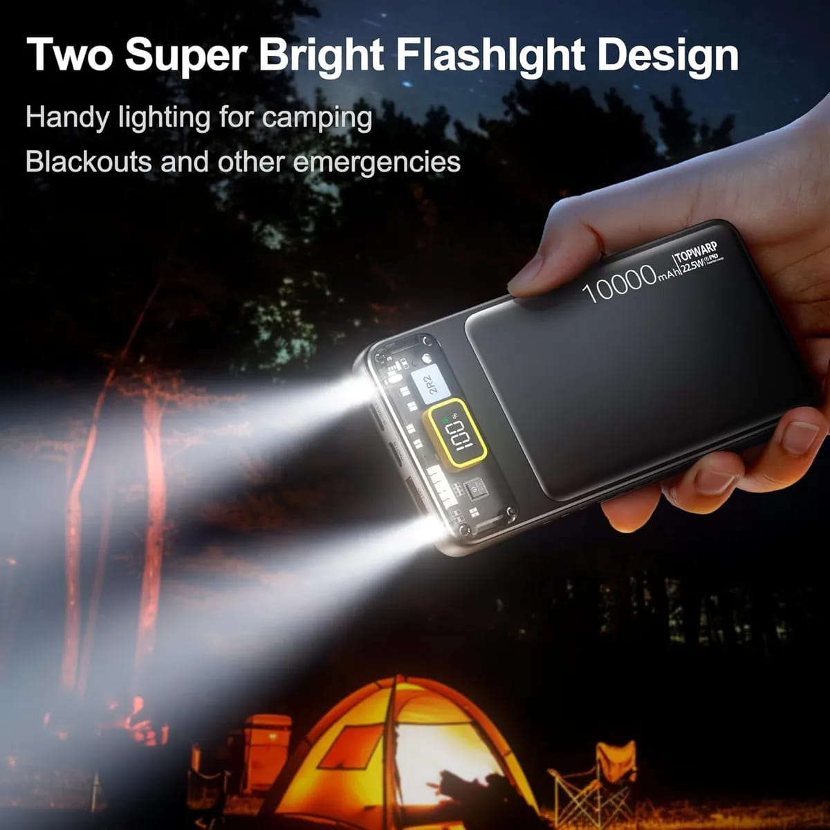 10000mAh Power Bank | 22.5W PD Fast Charging & USB-C