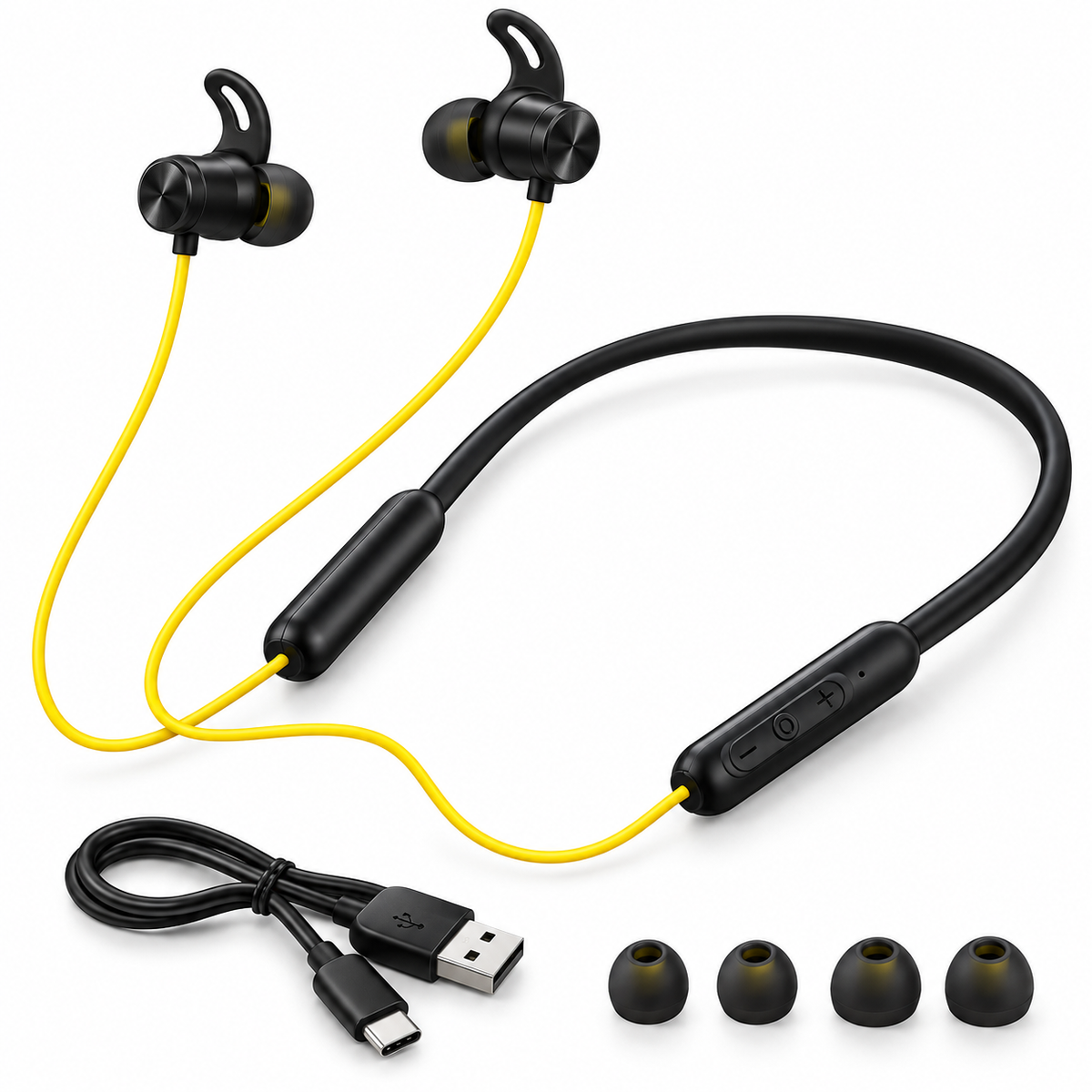 Realme Wireless Stereo Neckband | Bluetooth 5.0 & Deep Bass