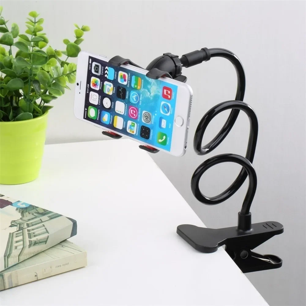 Flexible Gooseneck Phone & Tablet Holder | 360° Adjustable Stand