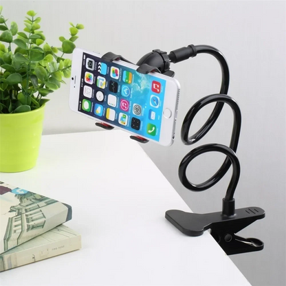 Flexible Gooseneck Phone & Tablet Holder | 360° Adjustable Stand