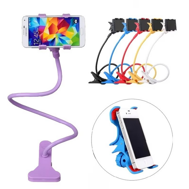 Flexible Gooseneck Phone & Tablet Holder | 360° Adjustable Stand