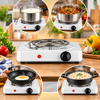 RAF Electric Stove 1000W | Portable Single Hot Plate Chulha