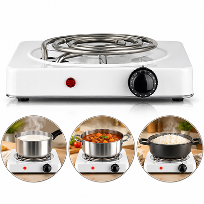 RAF Electric Stove 1000W | Portable Single Hot Plate Chulha