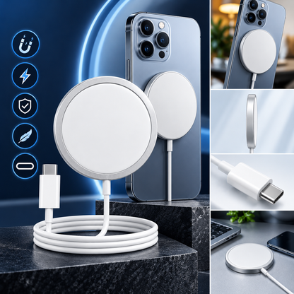MagSafe Wireless Mobile Charger | Fast Magnetic Charging Pad