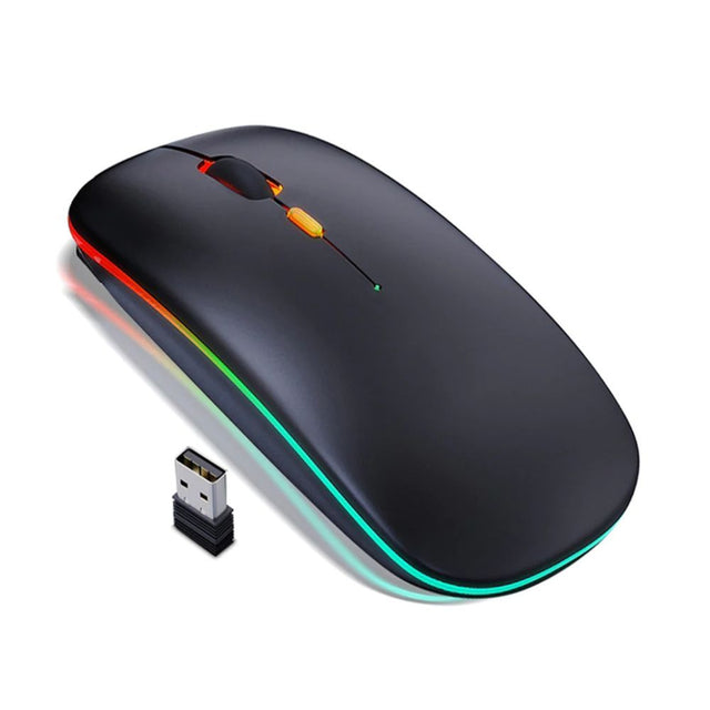 HP Wireless RGB Rechargeable Slim Mouse | Bluetooth & 480mAh