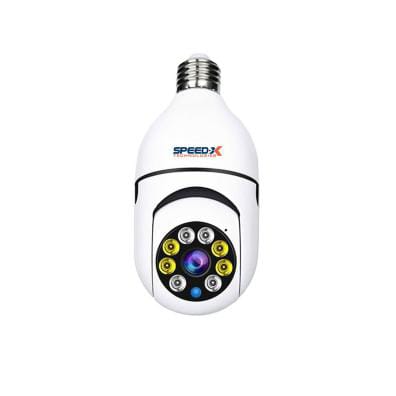 Speed-X SP-E27 WiFi Bulb Camera 1080P 360° Security Camera