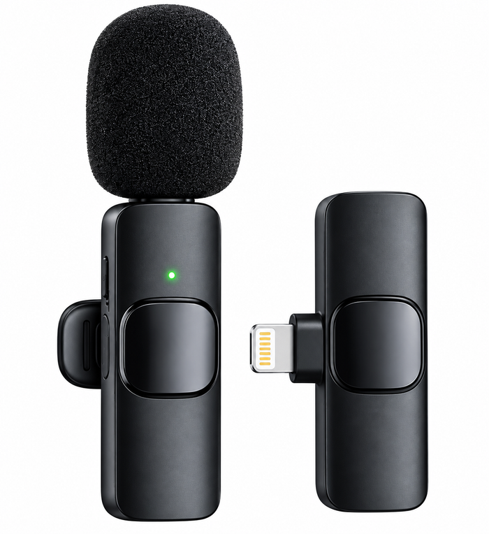 K9 Wireless Lavalier Microphone | Type-C & Lightning
