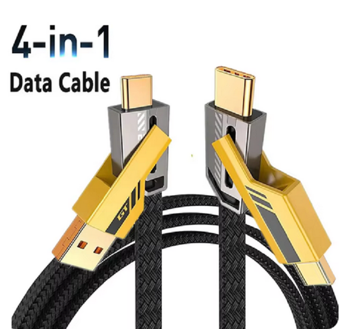 4-in-1 Fast Charging Cable | 1.5M USB-C PD