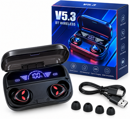 M20 TWS Wireless Earbuds | Bluetooth 5.3 & Noise Cancelling