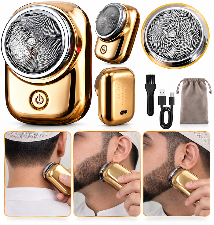 Portable Rechargeable Hair Trimmer | USB Type-C & Washable