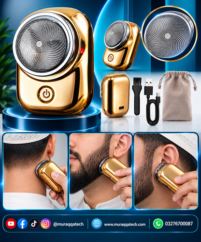 Portable Rechargeable Hair Trimmer | USB Type-C & Washable