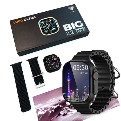 V200 Ultra Smart Watch 2.2" HD Large Display | Men & Women