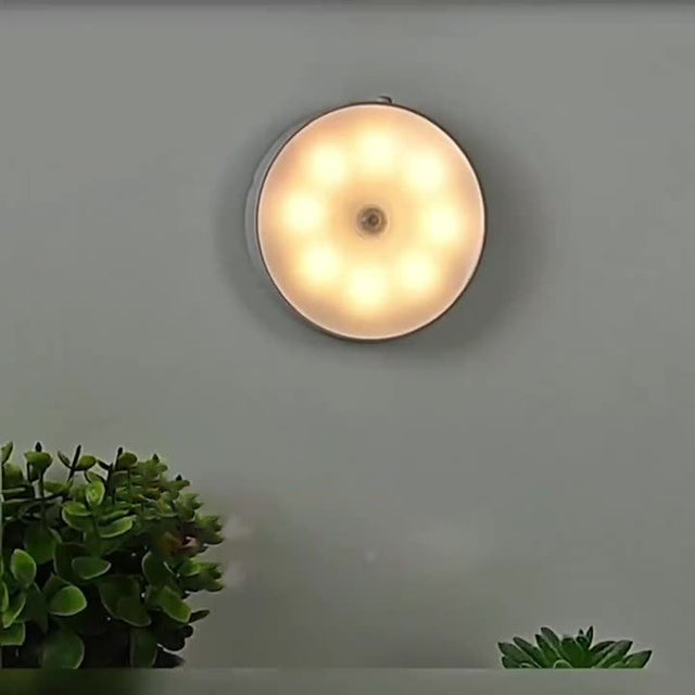 Intelligent LED Motion Sensor Night Light | Rechargeable Wireless Lamp