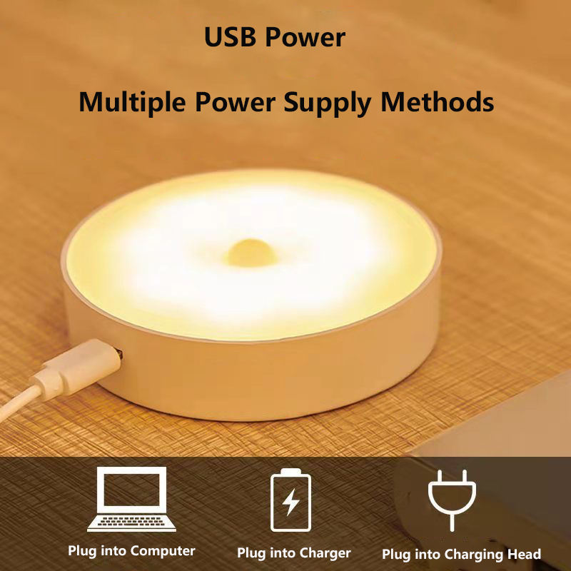 Intelligent LED Motion Sensor Night Light | Rechargeable Wireless Lamp